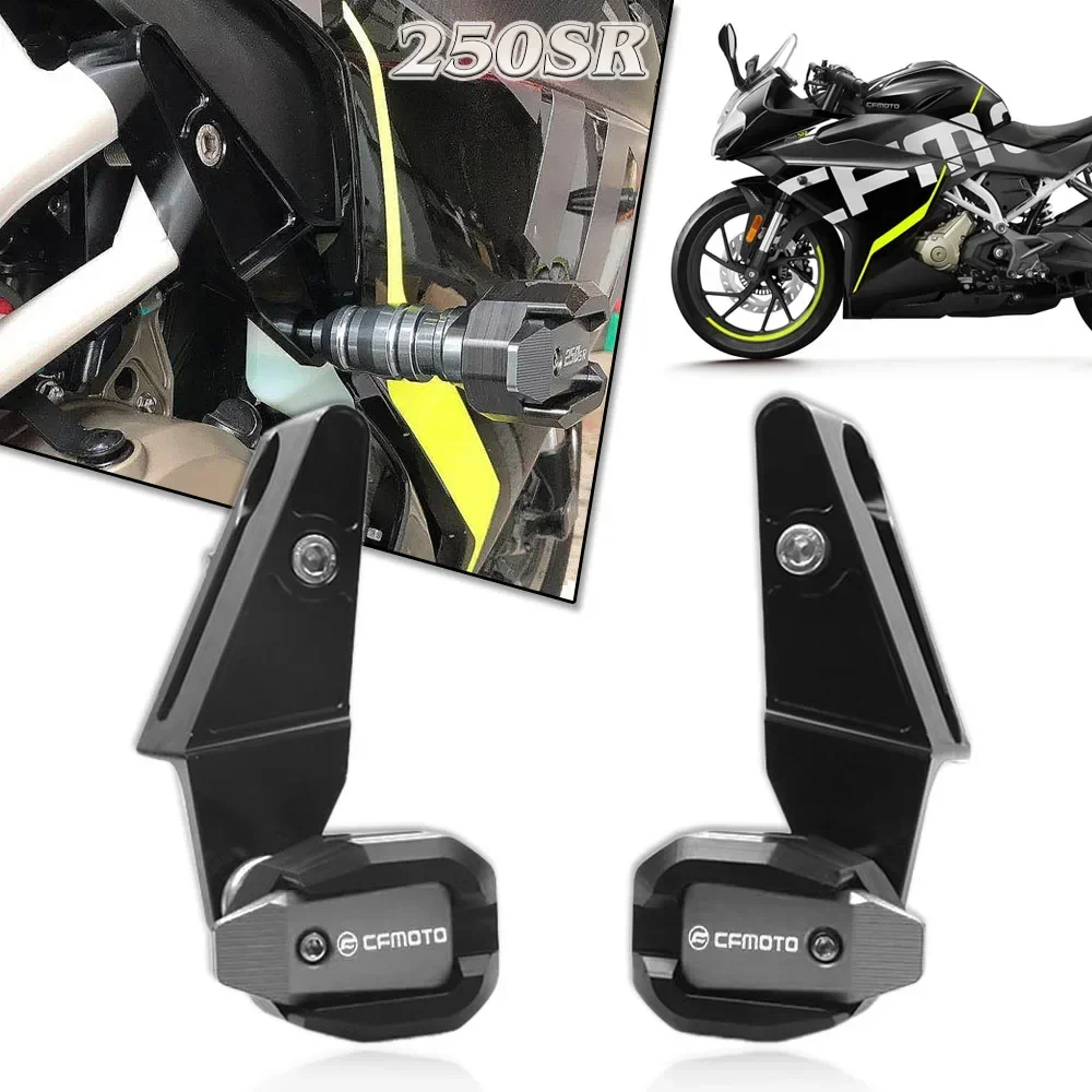 

For CFMOTO 250SR 300SR Motorcycle Falling Protection Frame Slider Fairing Guard Crash Pad Protector moto accessoires