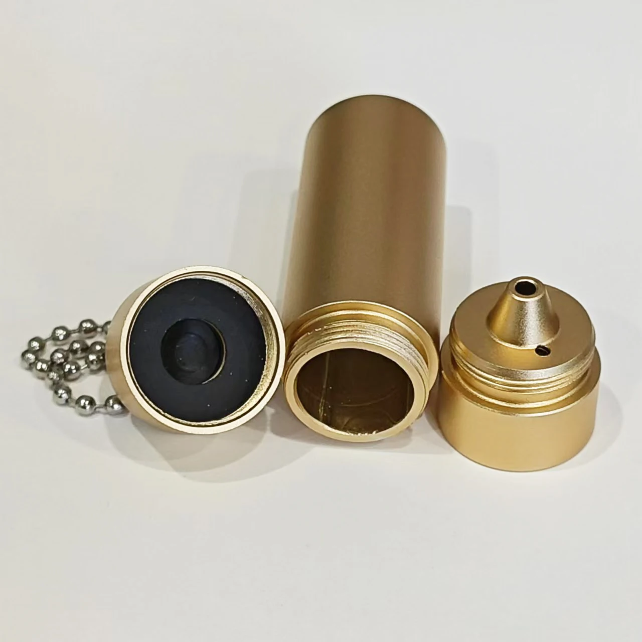 Fashion Metal Golden Oil Storage Bottle For Zippo ZORRO Lighter Storage Jar Smoking Gadgets Outdoors Supplies