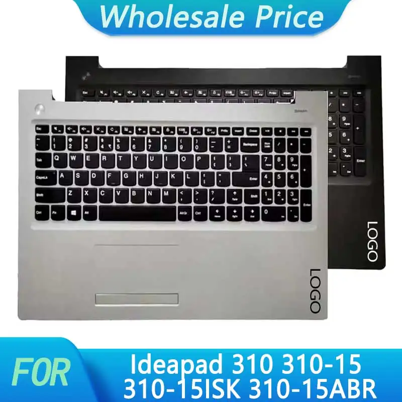 

Новый чехол для ноутбука Ideapad 310 310-15 310-15ISK 310-15ABR, верхняя крышка для упора для рук, корпус C с клавиатурой с подсветкой в США