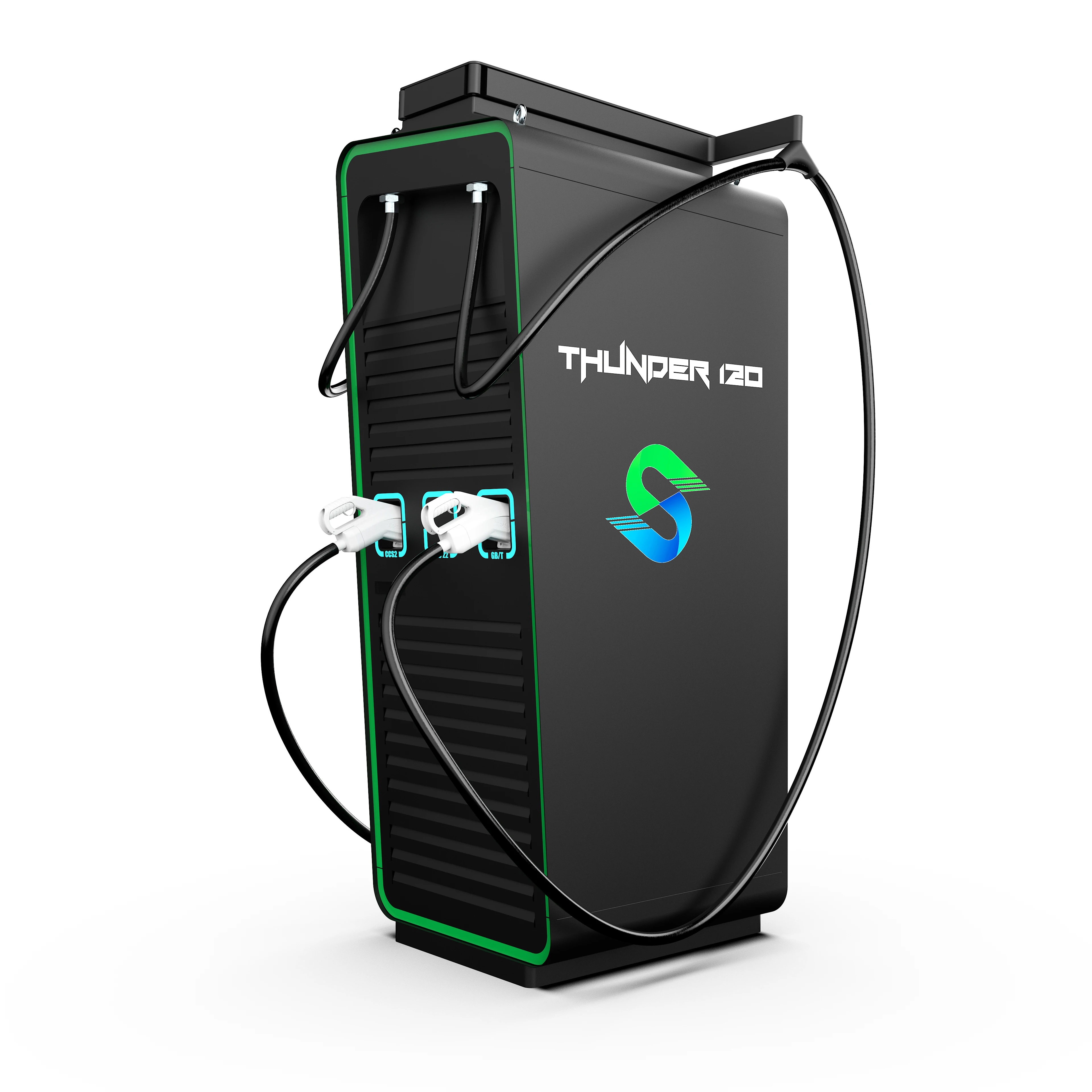 New 180/240kW DC EV Charging Station with CCS Interfaces IP55 Protection OCPP 1.6 Custom Colors for Commercial Use