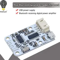 PAM8403 Wireless Bluetooth 4.0 Stereo Audio Receiver Module Digital Amplifier Sound Loud Board Micro USB 3W+3W 5V DC For Arduino