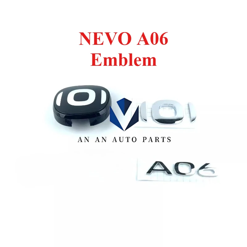 Original Front Rear Word Mark Emblem for NEVO A06