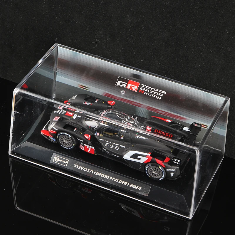Bburago 1:43 Toyota GR010 Hybrid 2024 7 # Modellauto aus Legierung, Druckguss-Fahrzeuge, Rennwagen, Sammlerstück, Dekorationsobjekt – Detail 4