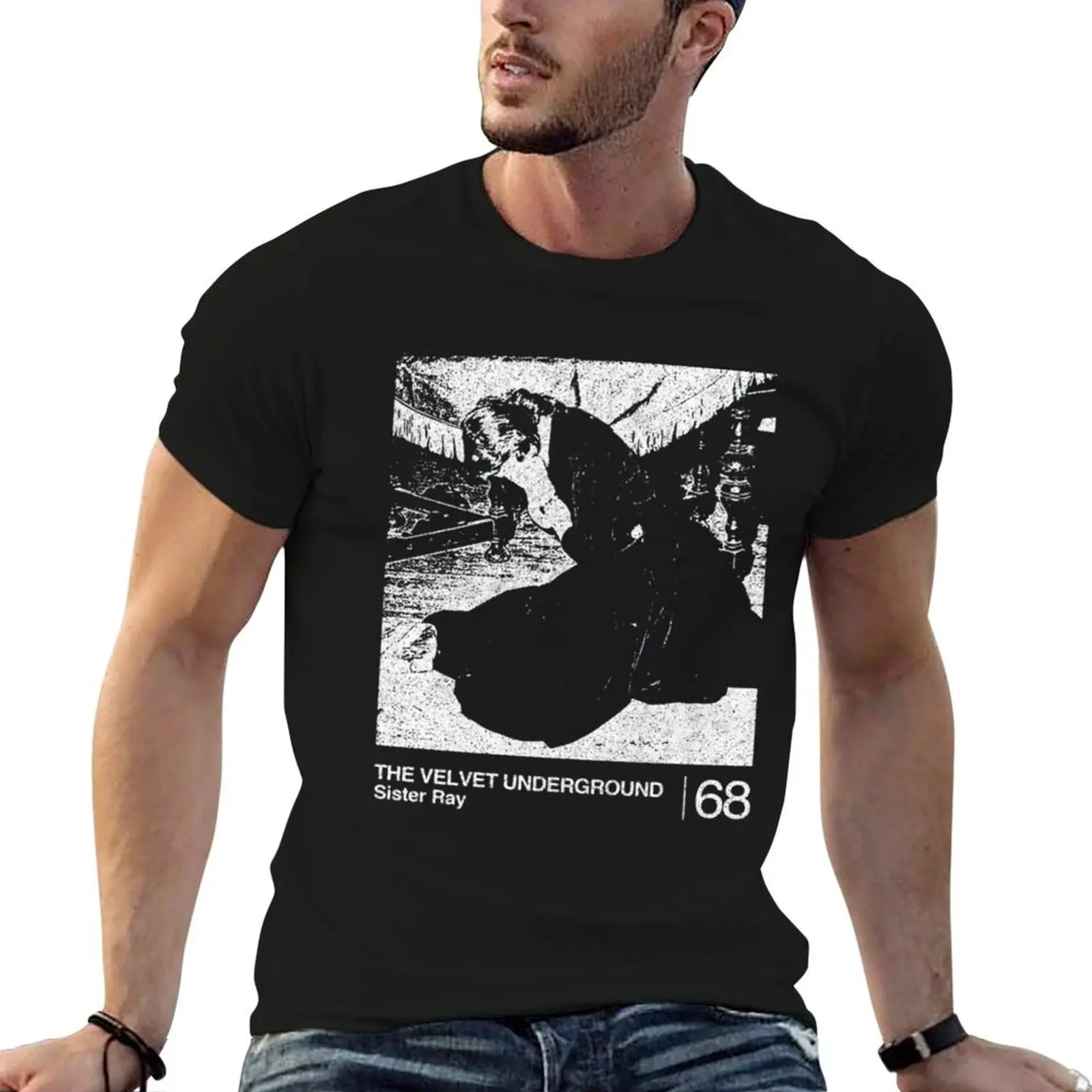 

Sister Ray The Velvet Underground Minimalist Graphic Artwork Design T-Shirt funny t shirts dark humor anime tshirt T-Shirt