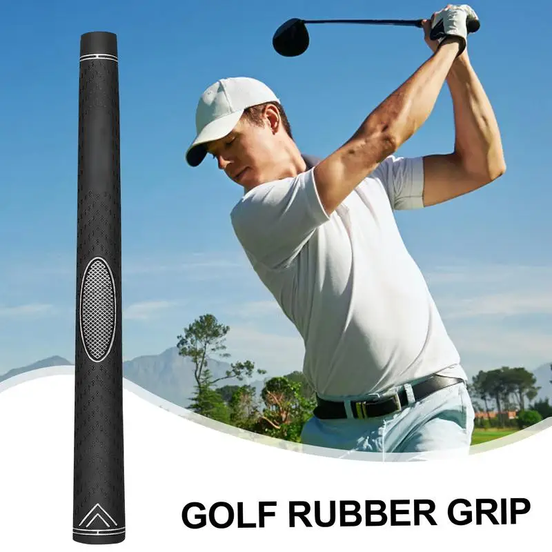 

Golf Club Grips Non-slip Rubber Golf Grip Replacement Precise Control Weatherproof Equipment Outdoor Sports Accessory High