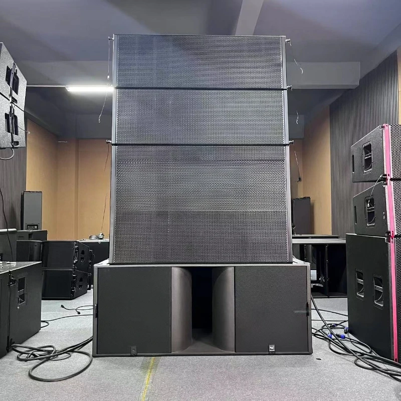 

12-Inch three-way array speaker passive active sound system church professional stage audio