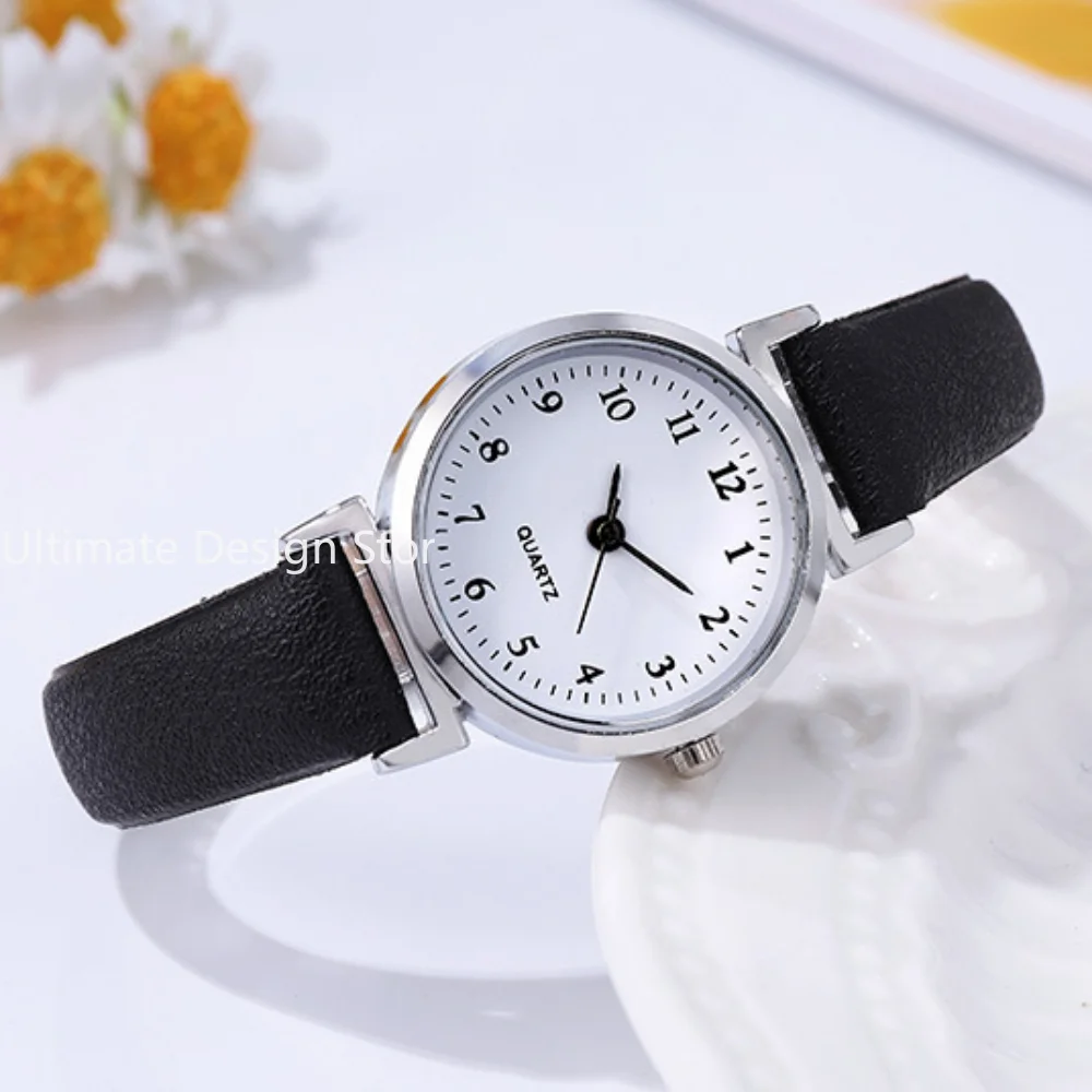 

Hight Quality Brand Quartz Watch Ladies Fashion Small Dial Casual Watch Leather Strap Wristwatch for Women Relojes Para Mujer