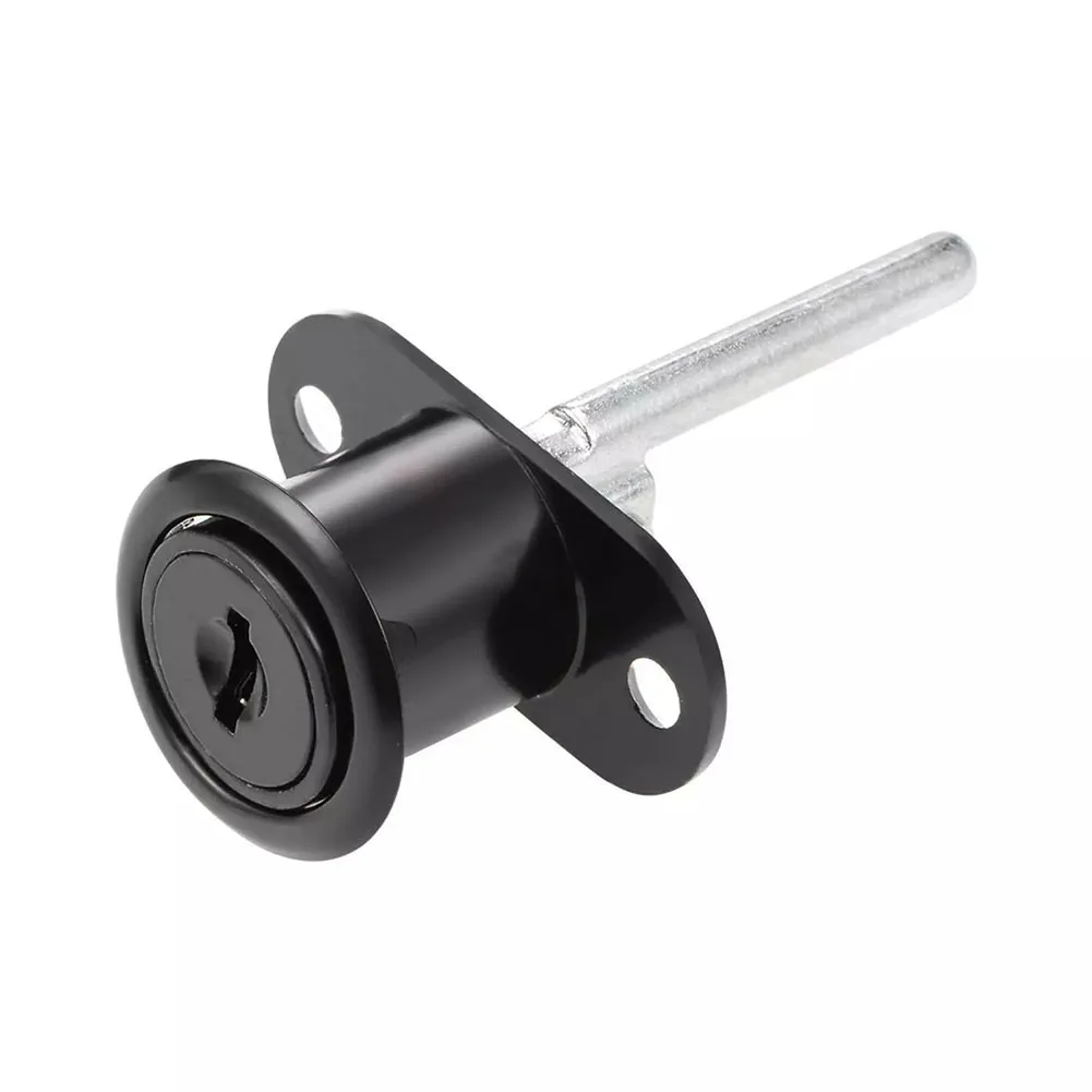 Cabinet Lock Cylinder Lock Zinc Alloy Material 180 Degree Rotation 19mm Cylinder Diameter Keyed Different For Home