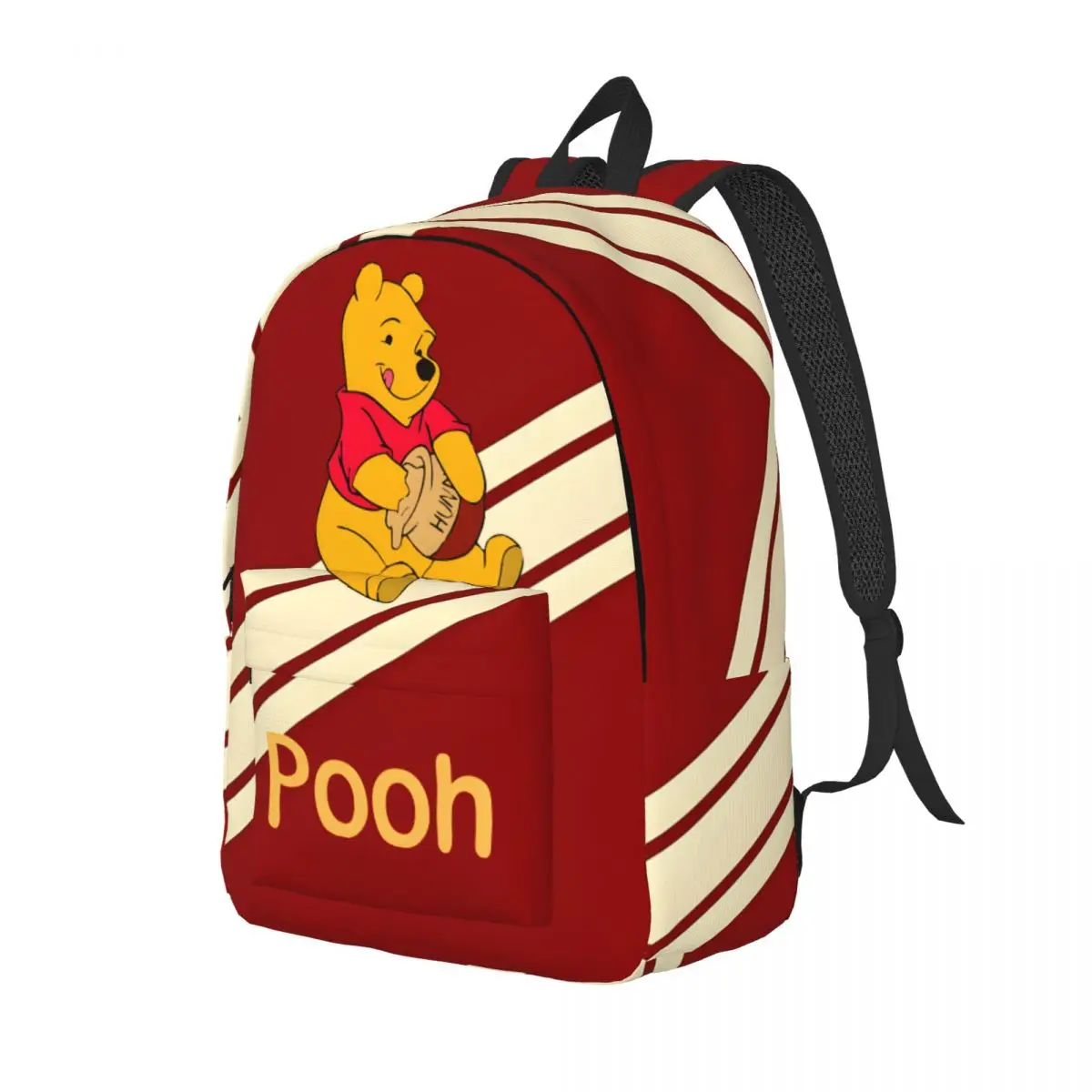 Birthday Gift Pooh Sturdy Shoulder Knapsack Disney Pooh Bear Winnie High Street For Women Kid Daypack For Work Office