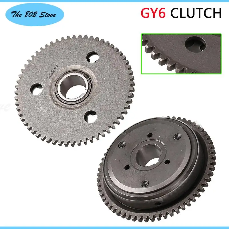 

Gy6 180cc/150cc overrunning clutch for ATV kart accessories, three-wheeled motorcycle accessories starter disc