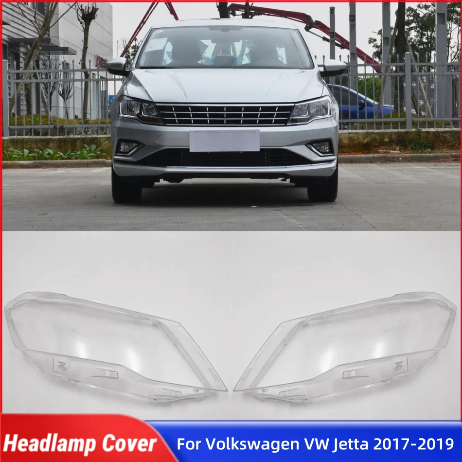 

Для Volkswagen VW Jetta 2017 2018 2019, аксессуары, абажур, корпус фары, передняя фара автомобиля, крышка объектива, корпус