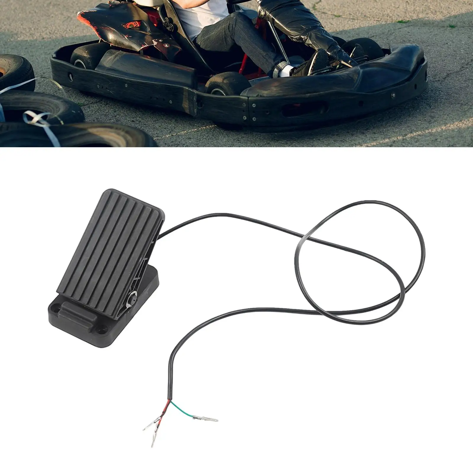 

Ускоритель дроссельной заслонки для обслуживания с кабелем. Простая в установке ножная педаль для гольф-кара, экскурсионного картинга.