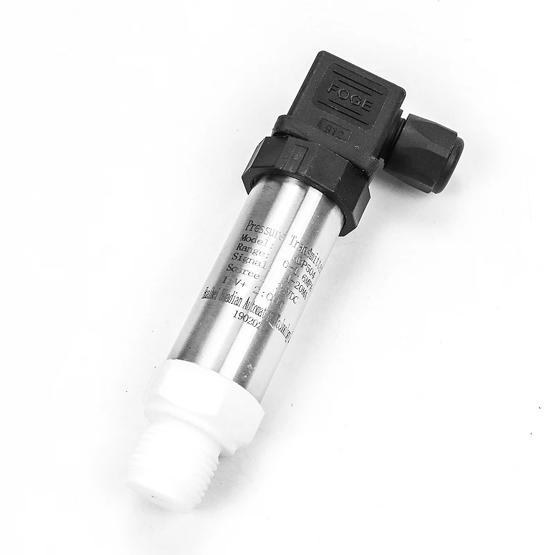 Transmissor de pressão de água do mar, 0-1 bar, ptfe, anticorrosão-1-0bar, sensor de pressão a vácuo 4-20ma