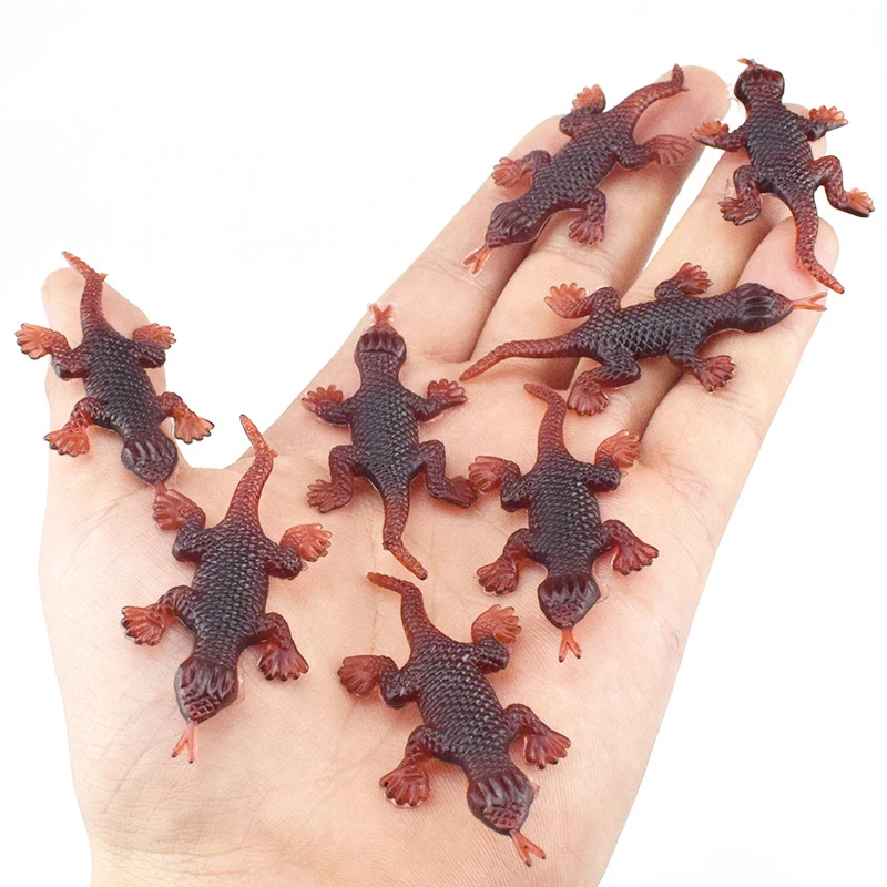 20Pcs Horrifying Funny Cockroaches Joke Decoration Props Rubber Toy Gags Practical Jokes Toys Simulation Plastic Centipede