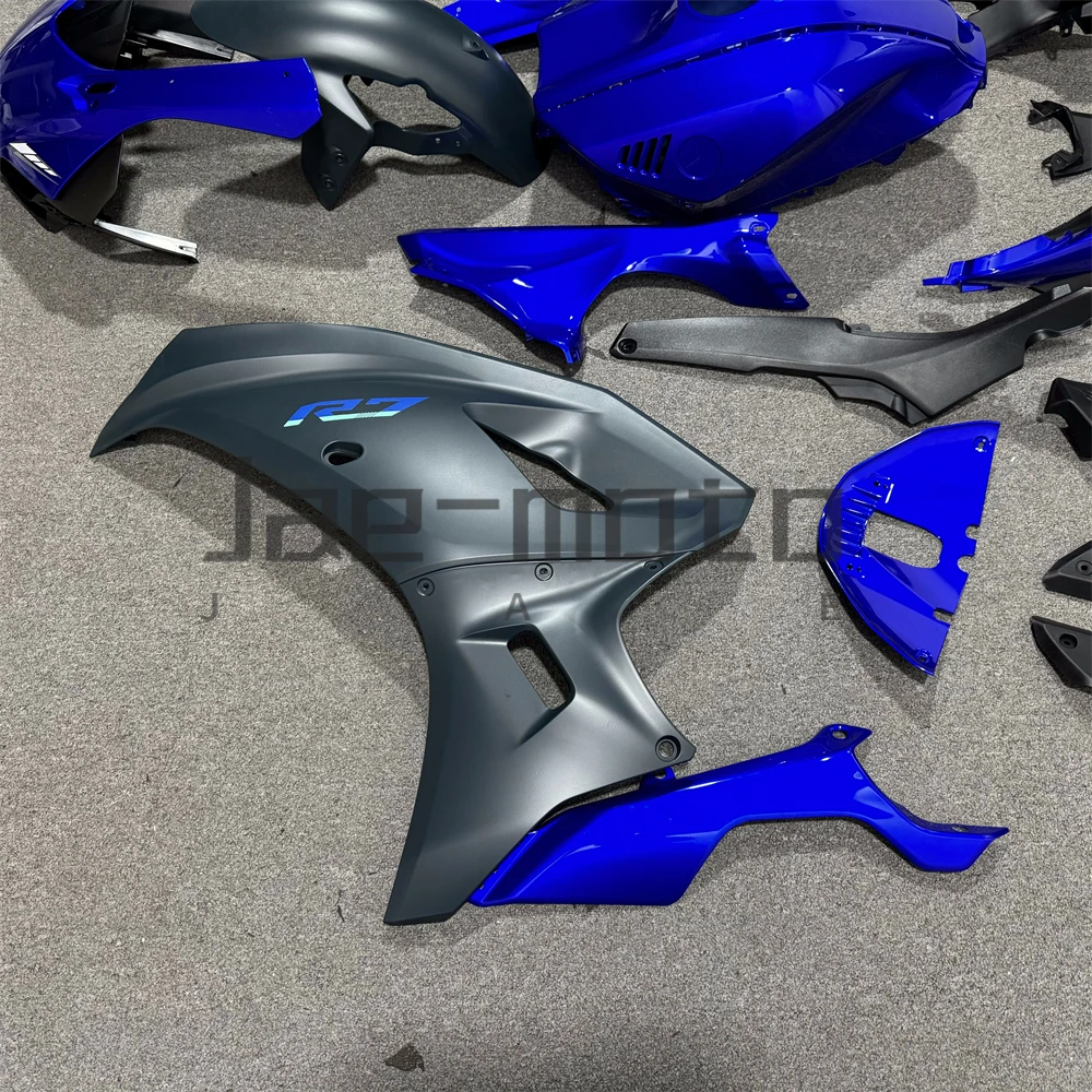 For YZF R6 2021 2022 2023 2024  Motorcycle Bodywork Set High Quality Injection ABS Plastics Fairings Accessories Blue Gray