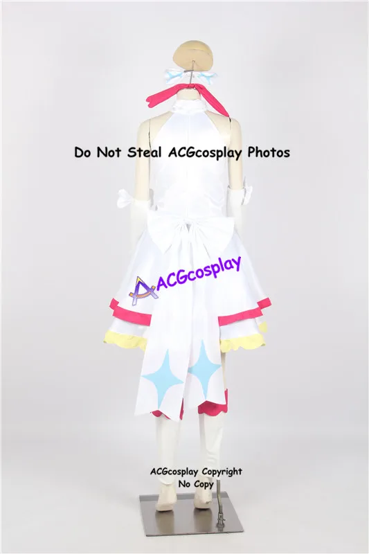 Hirogaru Sky! Precure Cure Prism Cosplay Costume acgcosplay include headdress