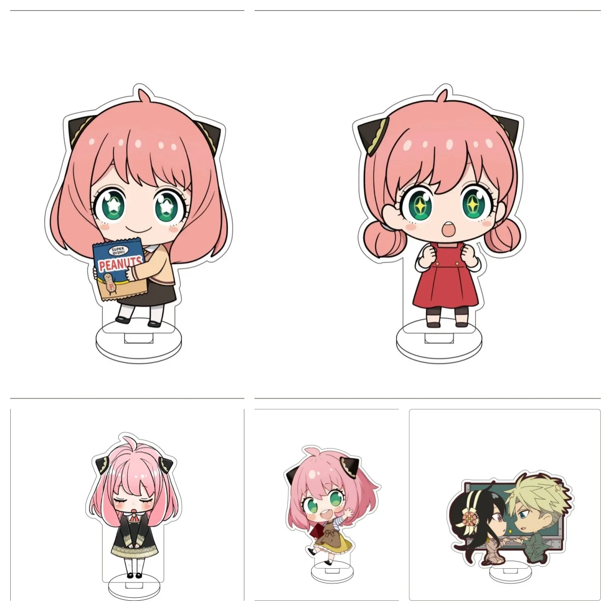 

10CM Charm Anime SPY FAMILY Acrylic Stand Model Cosplay Characters Ornament Accessories Goods Collection Christmas Gifts