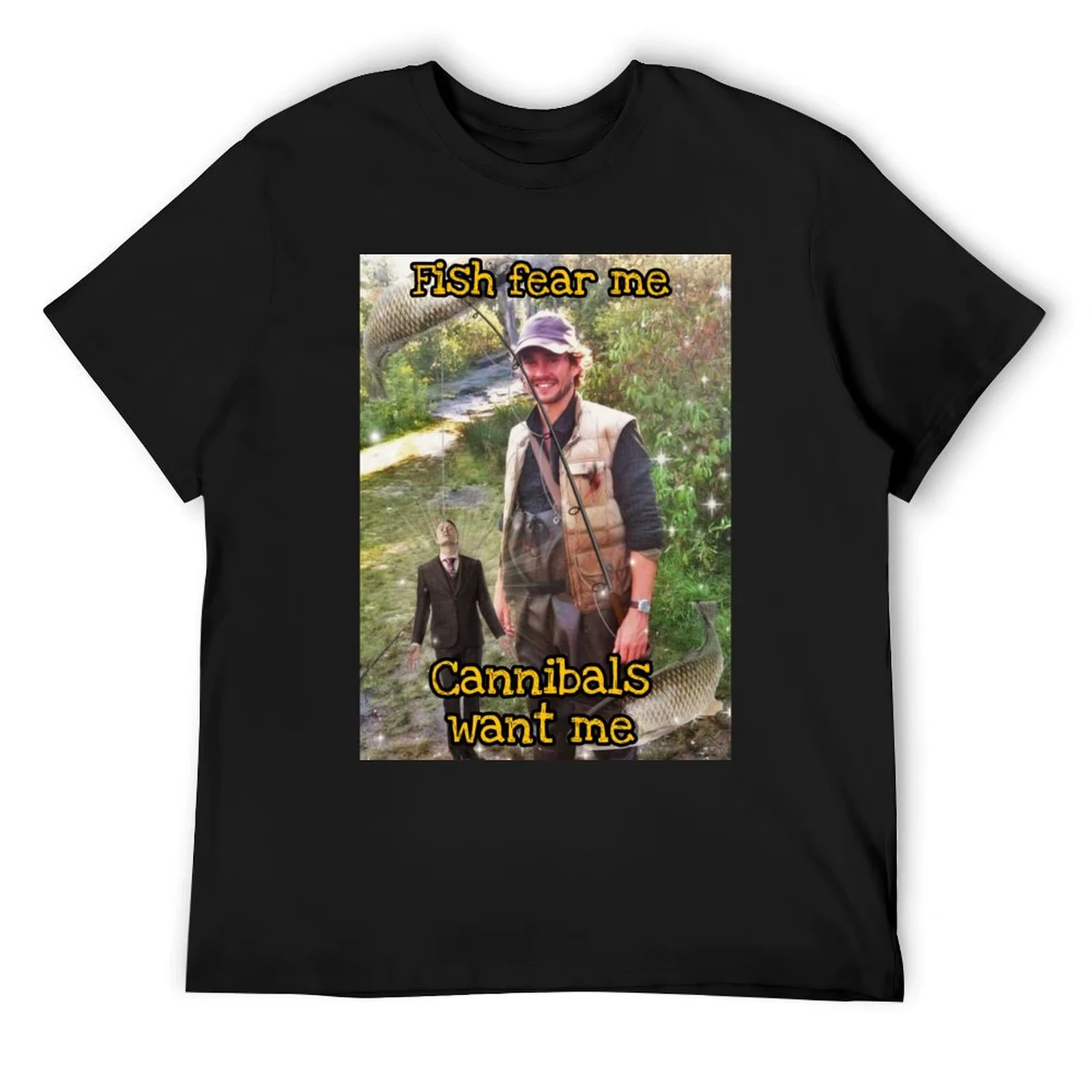 Camiseta de Will Graham con diseño de animales, personalizada, de anime, para hombre, estilo harajuku, talla grande