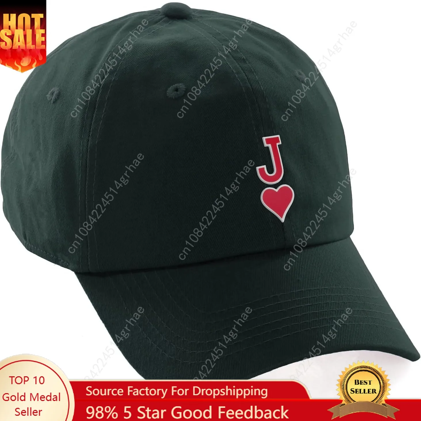 

Daxton Poker Holdem Lucky Card Hat Baseball Unstructured Cap
