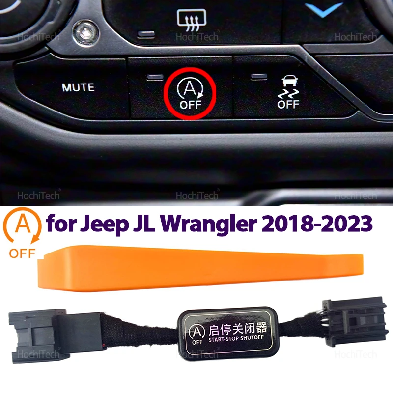 Car Automatic Stop Start Engine System Eliminator Canceller Senor Plug for Jeep JL Wrangler 2018 2019 2020 2021 2022 2023