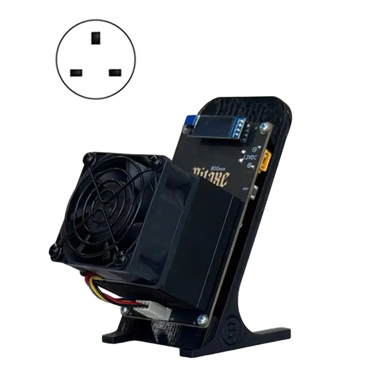 

Стабильный-битаxe 800 Bitaxe 2,55TH/S Хешрейт ASIC Miner 60 Вт BM1370 2,4 г WiFi BTC Solo Miner Бесшумный майнер с открытым исходным кодом Британская вилка