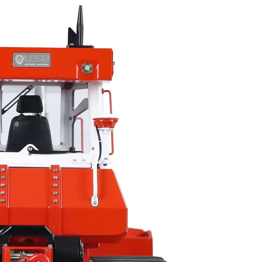 

Игрушки LESU Aoue 850K 1/14 RC Готовый бульдозер Металлический радиоуправляемый готовый гидравлический бульдозер Грузовик Легкий звук для мальчиков