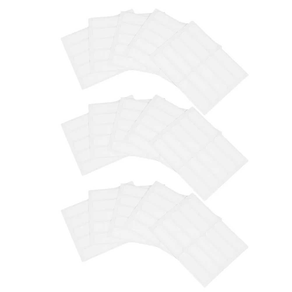 

200Pcs No-Iron Writable Fabric Labels Self-Adhesive Waterproof Clothing Tags for School Daycare Camping Laundry Gear