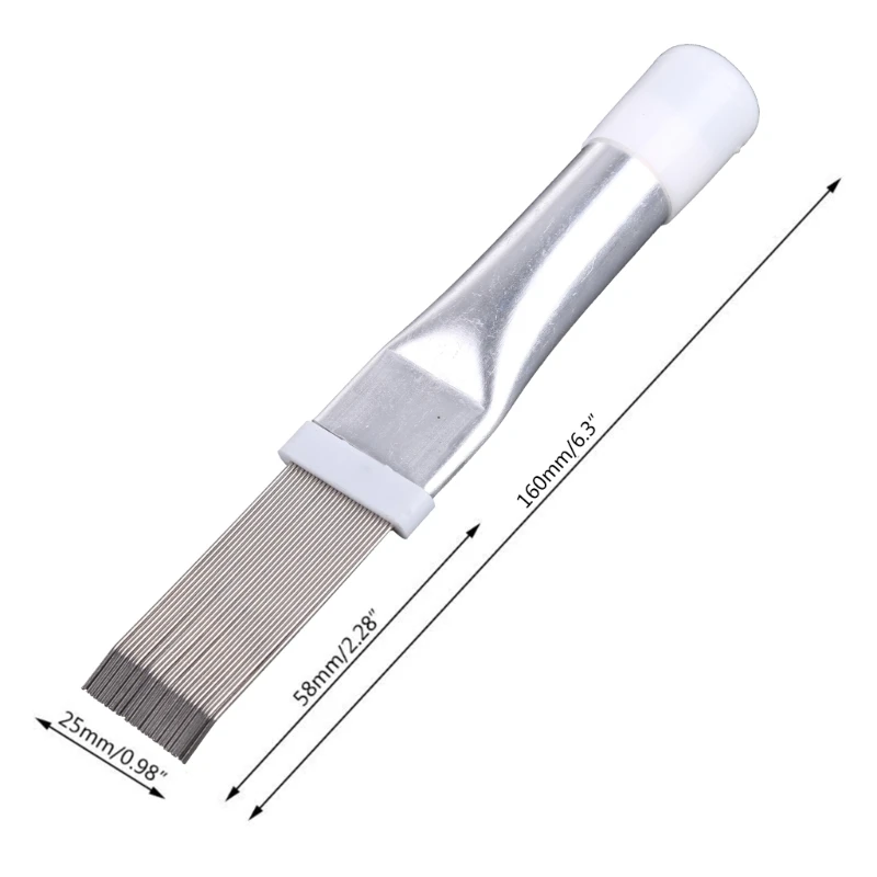 In Acciaio Inox Fin Pettine Condizionata Condensatore Evaporatore Fin Raddrizzamento Trasporto Goccia