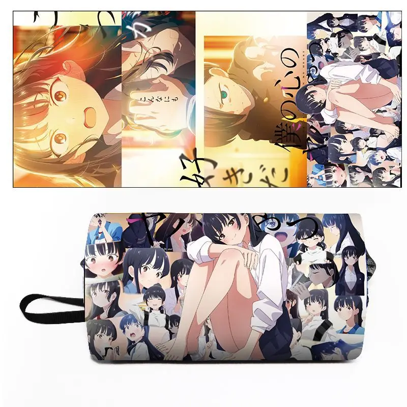 

Fabric Japanese Anime Kyotaro Ichikawa Yamada Anna Roll Pencil Bags Convenient Large Capacity School Supplies Student Essentials