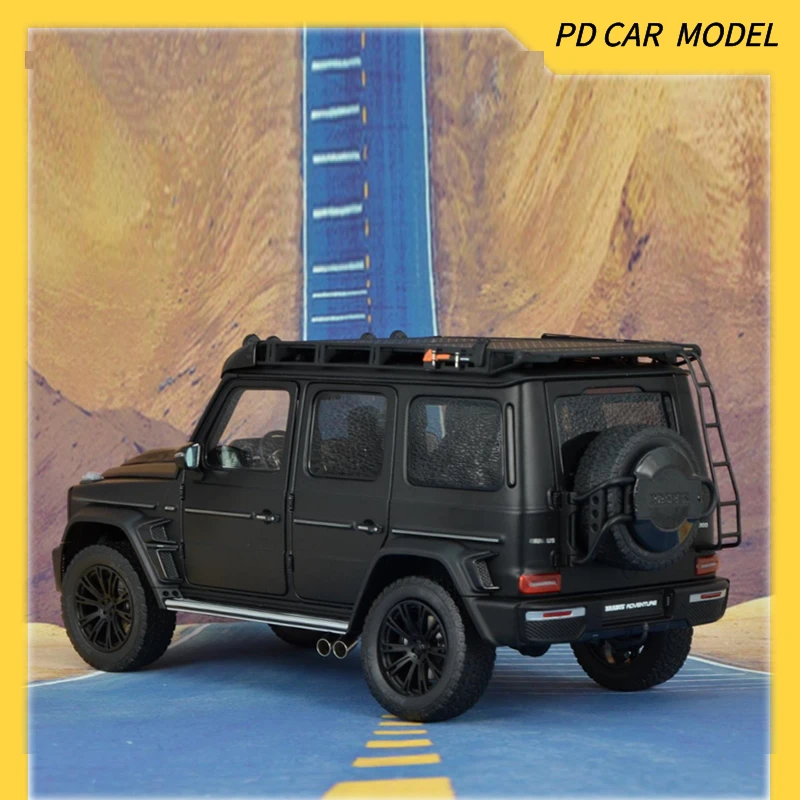 ALMOST REAL  Collectible 1:18 Scale Model for 2020 BRABUS  AMG G63  matte BLACK  Gift for friends and family