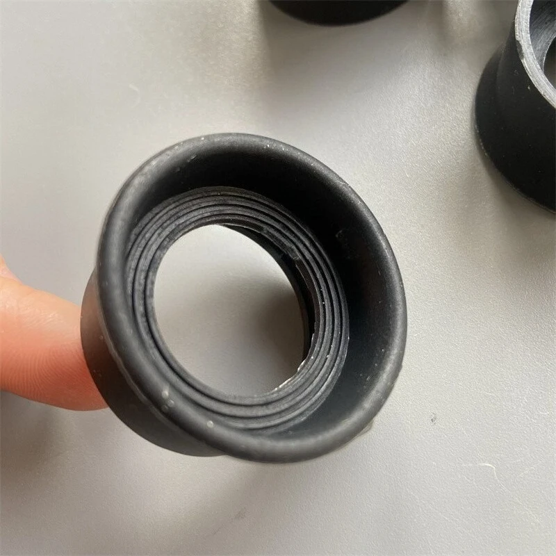 6PCS Inner Dia.32mm Rubber Eye Guards for 31-33mm Microscope Telescope Eyepiece Lens