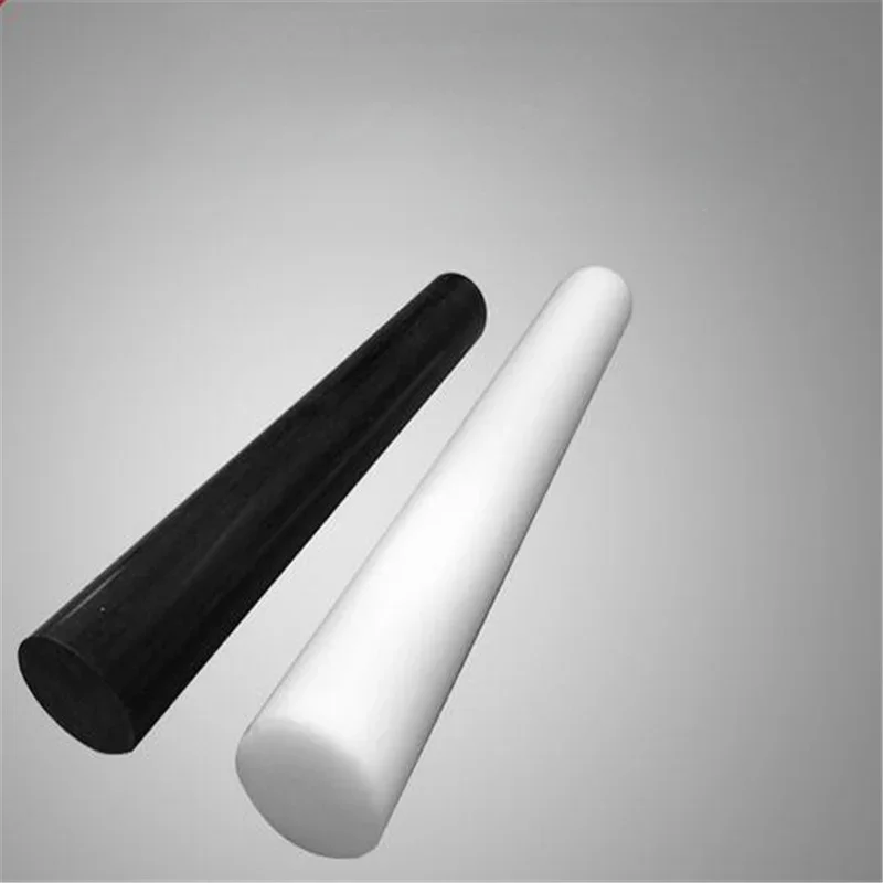 Imagem -02 - Pom Rod Rod Polietileno Rod Material Plástico Rígido Material Novo Diâmetro 15 mm 20 mm 25 mm Comprimento 50cm Classe a 1pc