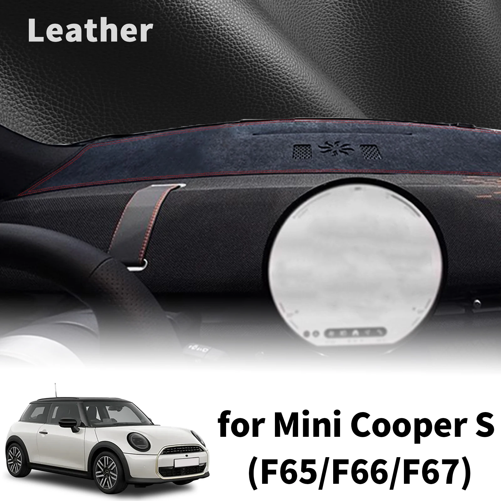 

for BMW Mini Cooper S 2026-2024 F65 F66 F67 High Quality Dashboard Cover Dashmat Sunshade Anti‑UV Protector Dash Mat Pad