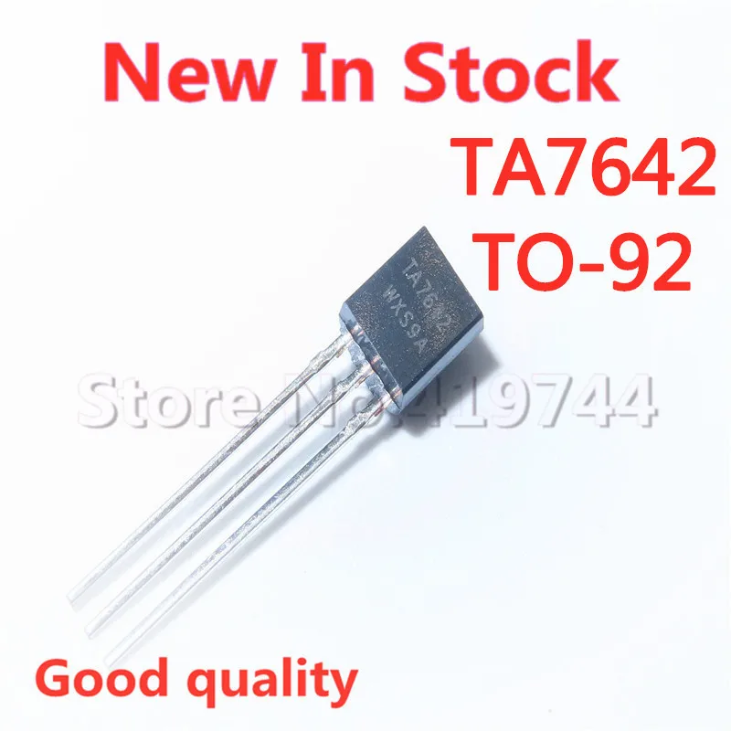 10 unids/lote TA7642 TO-92 FM IF procesador circuito de radio en Stock nuevo IC original