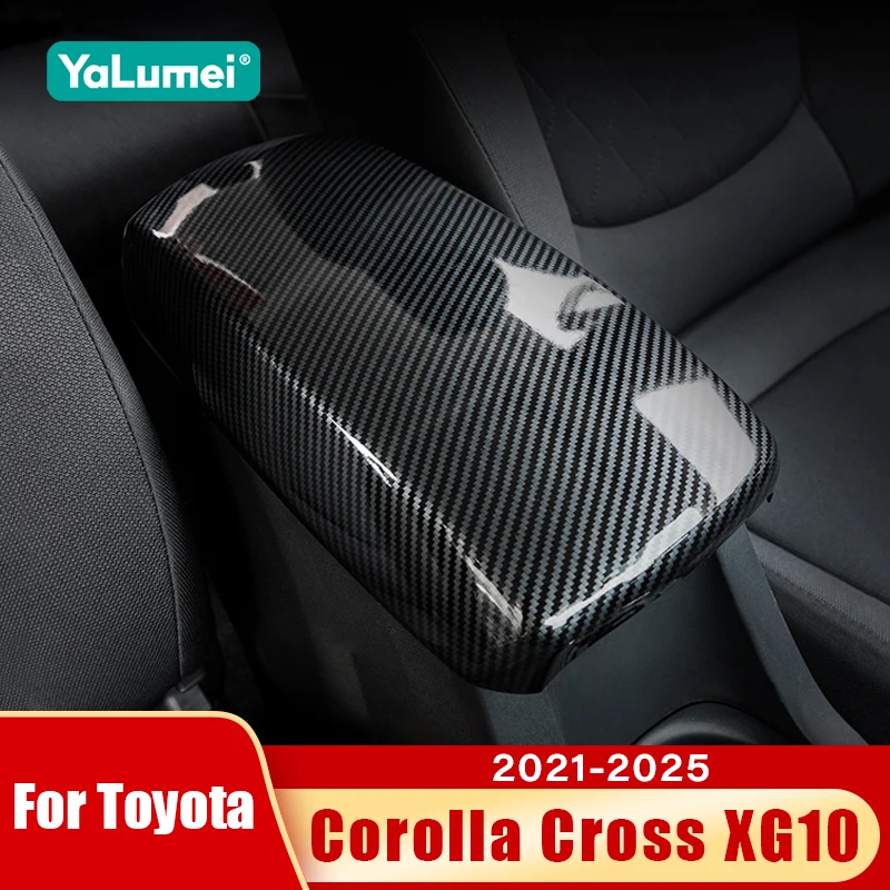 For Toyota Corolla Cross XG10 2021 2022 2023 2024 2025 Hybrid Car Center Console Armrest Box Protector Cover Pad Accessories
