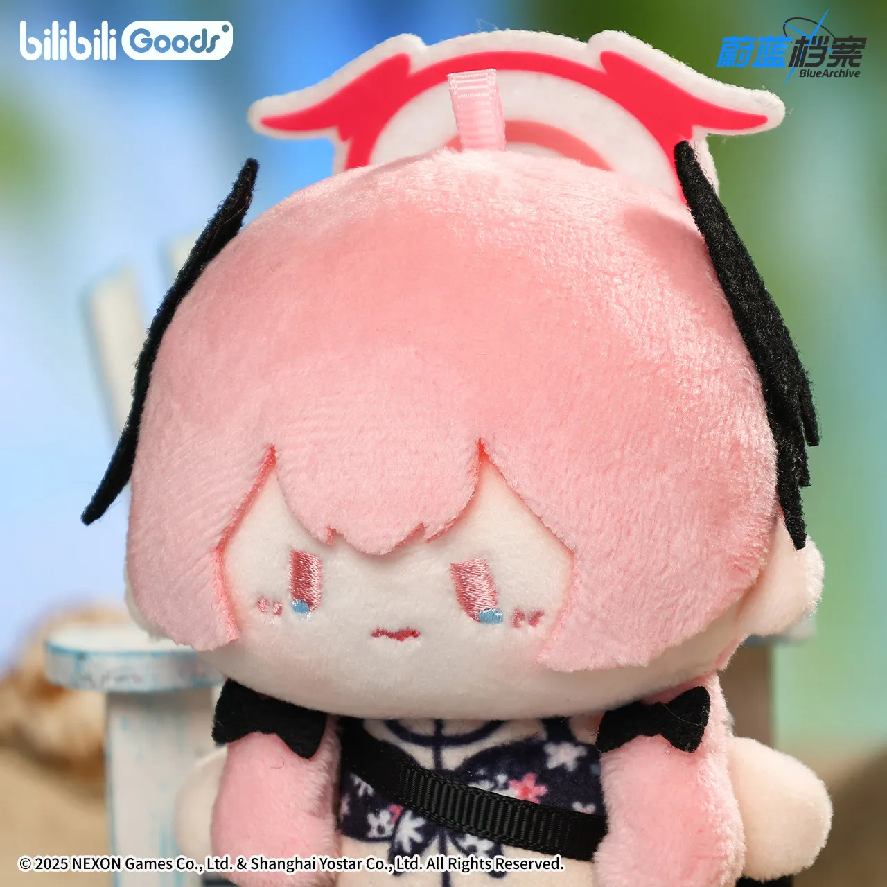 

Archive Official Chibi Tsukiyuki Plush Beach Swimsuit Charms Cute Miyako Shimokura Koharu Shirasu Azusa Collectible Soft Toys