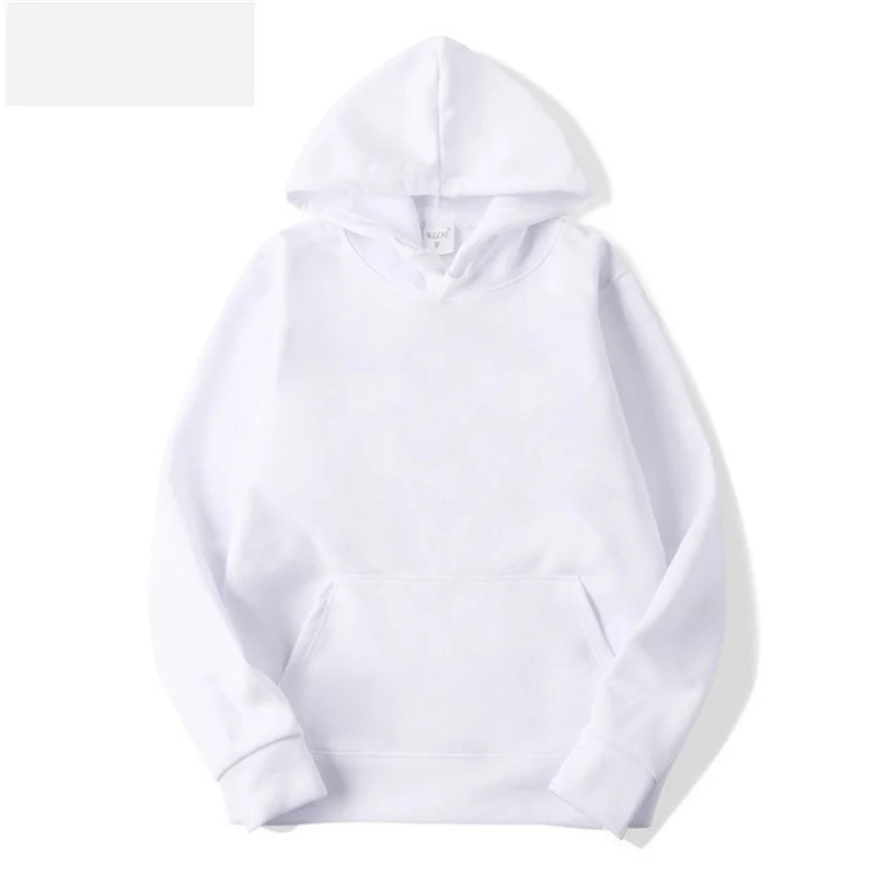 2024 New Hoodies Women/Men Fashion Long Sleeve Hooded Sweatshirt Hot Sale Casual Autumn Winter Sportwear Solid Clothes