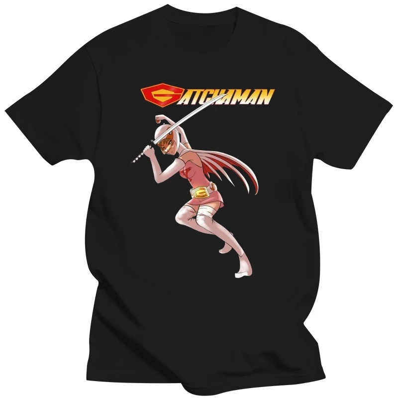 MAN T-SHIRT summer male tee-shirt graphic t shirts NEW GATCHAMAN JUN NEW T SHIRT  EM1 male fashion Casual short sleeve