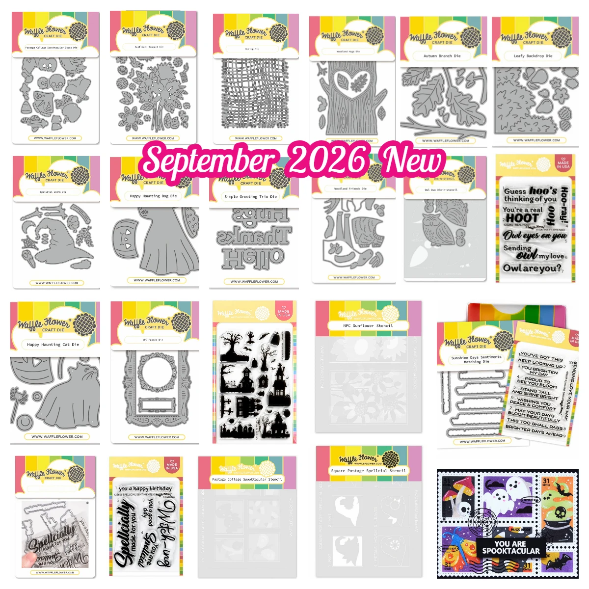 Waffle Flowers Ballerina Music Box Happy Drum Nutcracker Cutting Dies Stamp Stencils for DIY Handmade Scrapbook October 2026 New