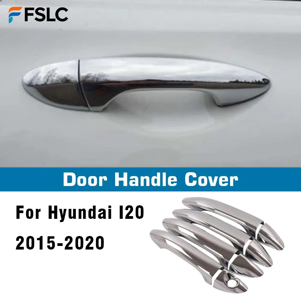 

Door Handle Cover For Hyundai I20 I 20 2015 2016 2017 2018 2019 2020 New Chrome Car Trim Sticker Car Styling Accessories Decal
