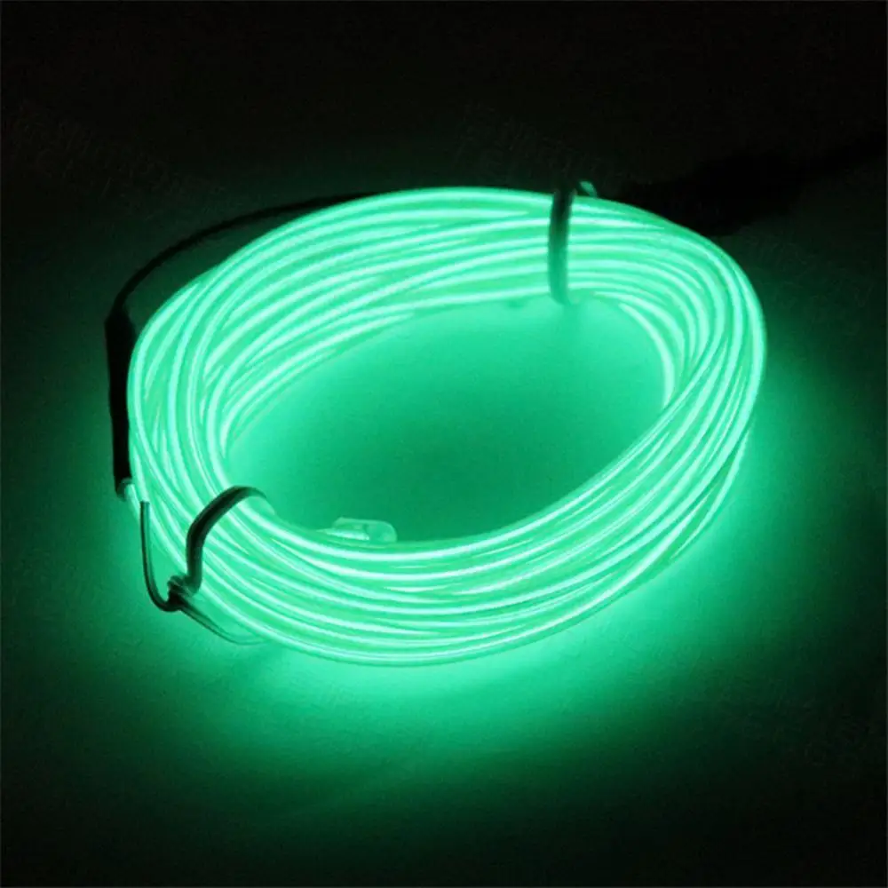 El Cold Light Line Decoration Durable Aa Battery Stable Portable Car Interior Accessories Decorative Fluorescent Tape Flexible