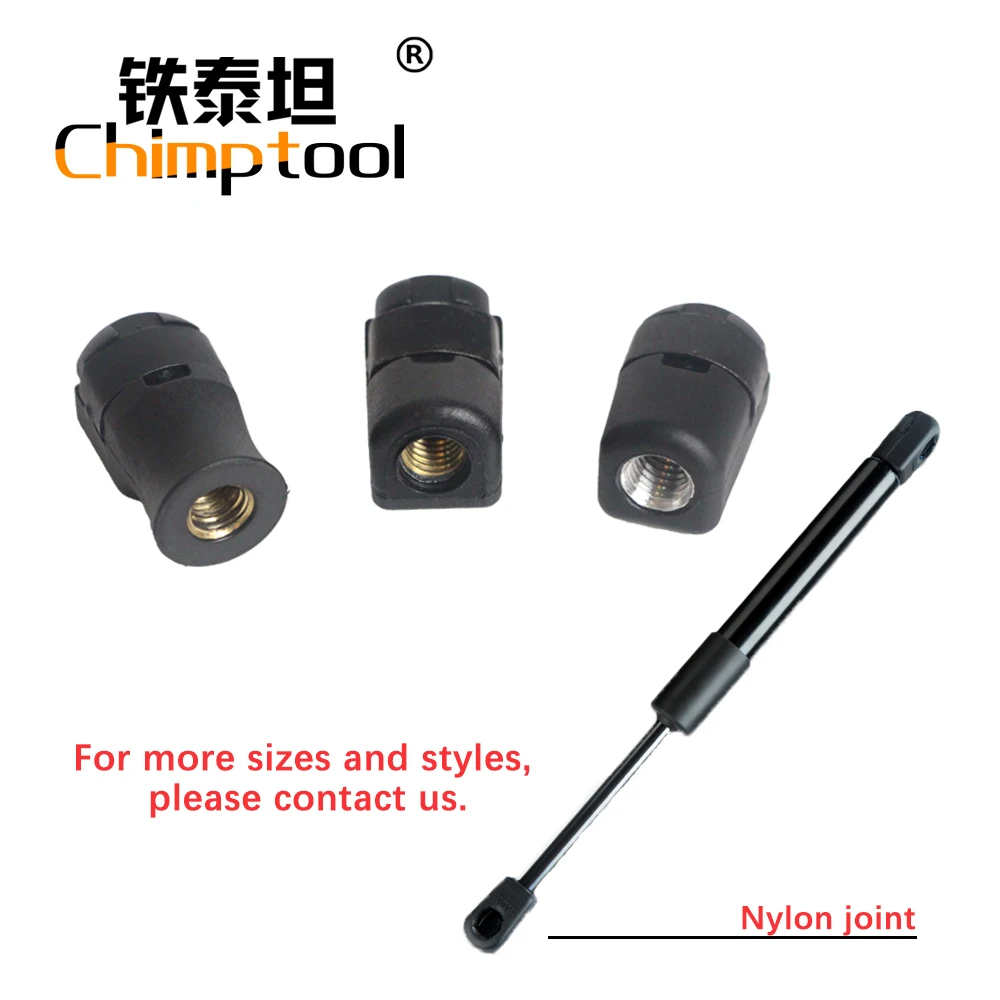 2 pcs M8 Chimptool universal Nylon joint dust boot valve cover lifting support gas strut end accessories ball pin joint valve sp