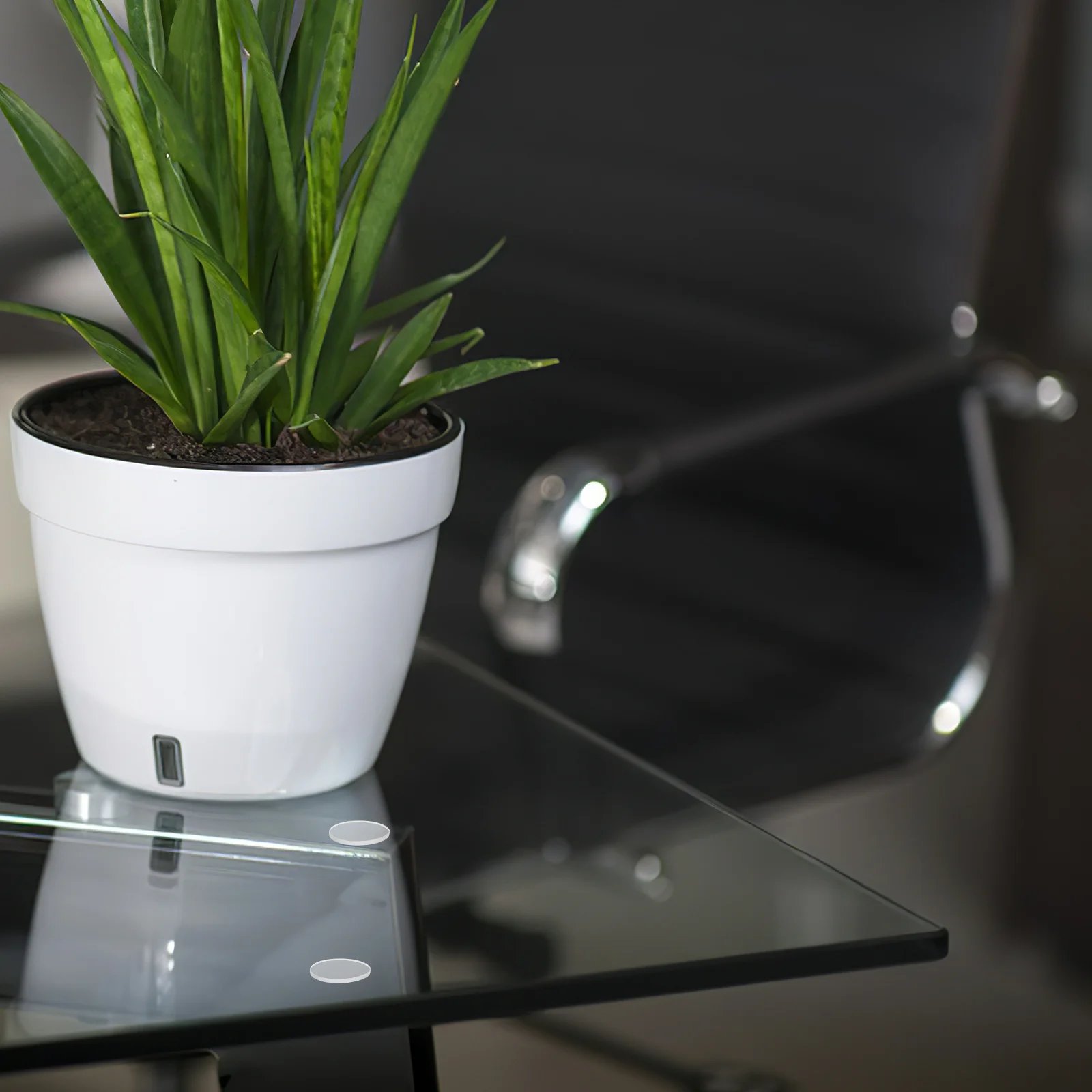 50 قطعة منصات شفافة عدم الانزلاق واضح جولة المضادة للانزلاق مصدات للزجاج القهوة طاولة طعام حامي قدم للأثاث #3