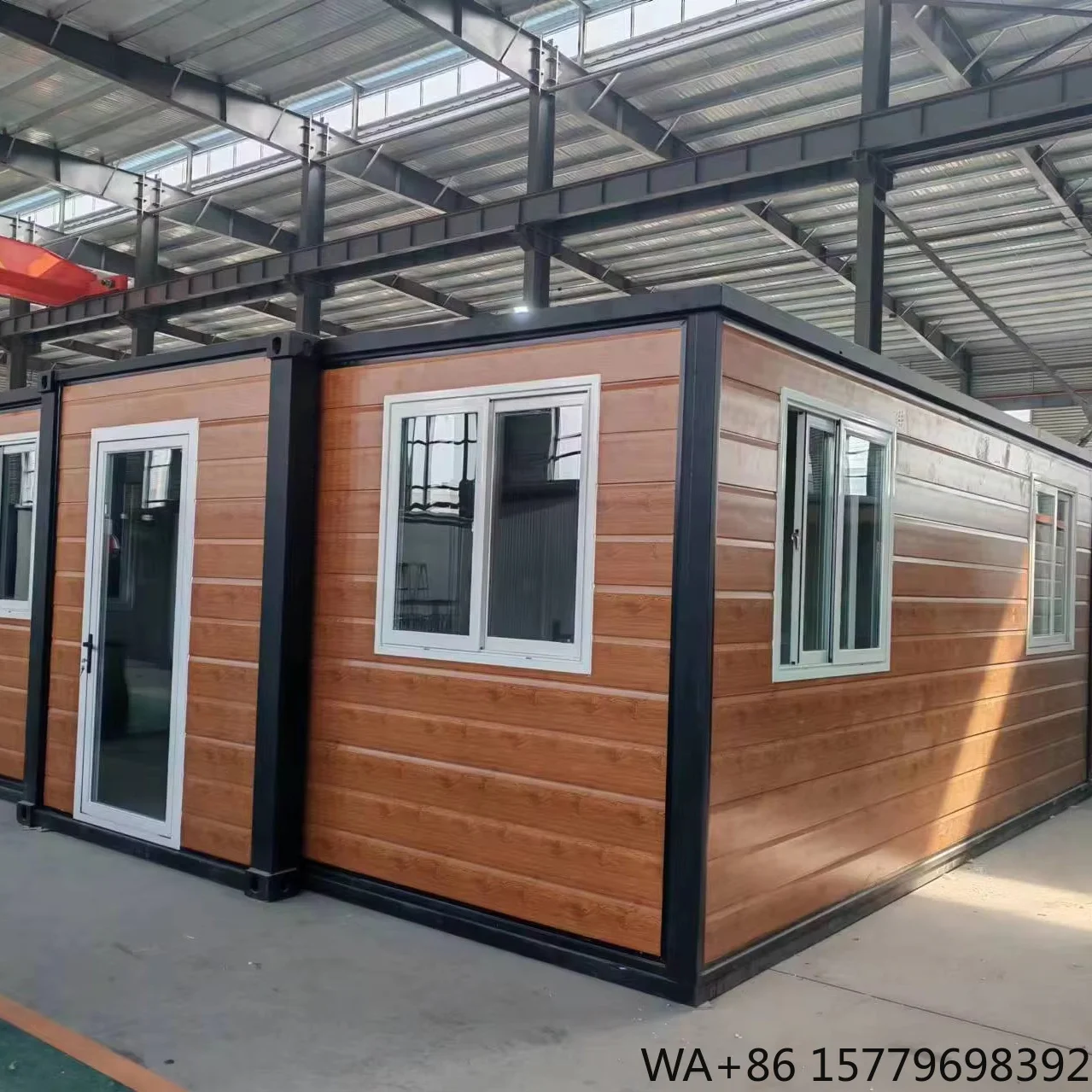 Prefabricated Steel House Prefab Houses Made in China 20ft 40ft 2 Bedroom for Office