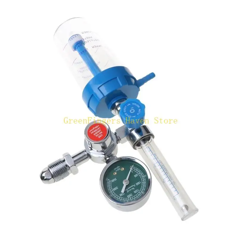 F68D Oxygen Pressure Regulator 8 O2 Pressure Reducer Gauge Meter Gauge Tool
