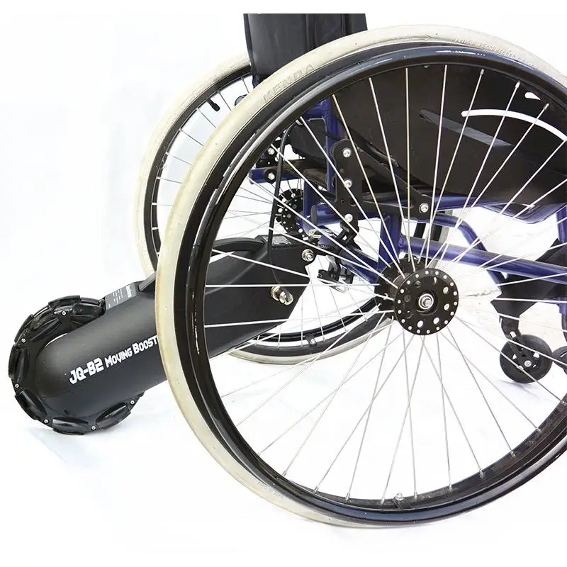 Coofull Electric Wheelchair Booster That Can Be Attached to an Ordinary Wheelchair Household Electric Wheelchair and Hand view 3