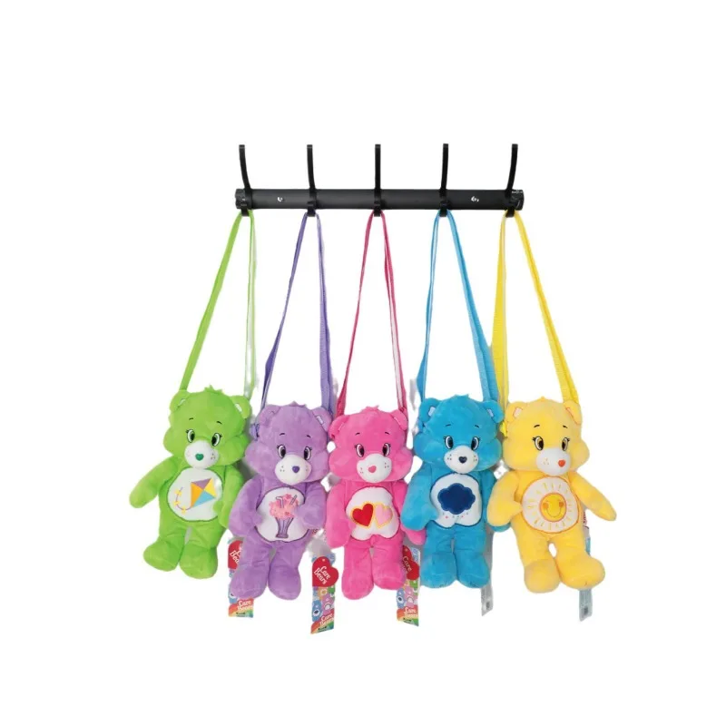 

Miniso CareBears, милая классическая супермягкая сумка через плечо, сумка через плечо с радужным медведем, подарок на Рождество, подарок на день рождения