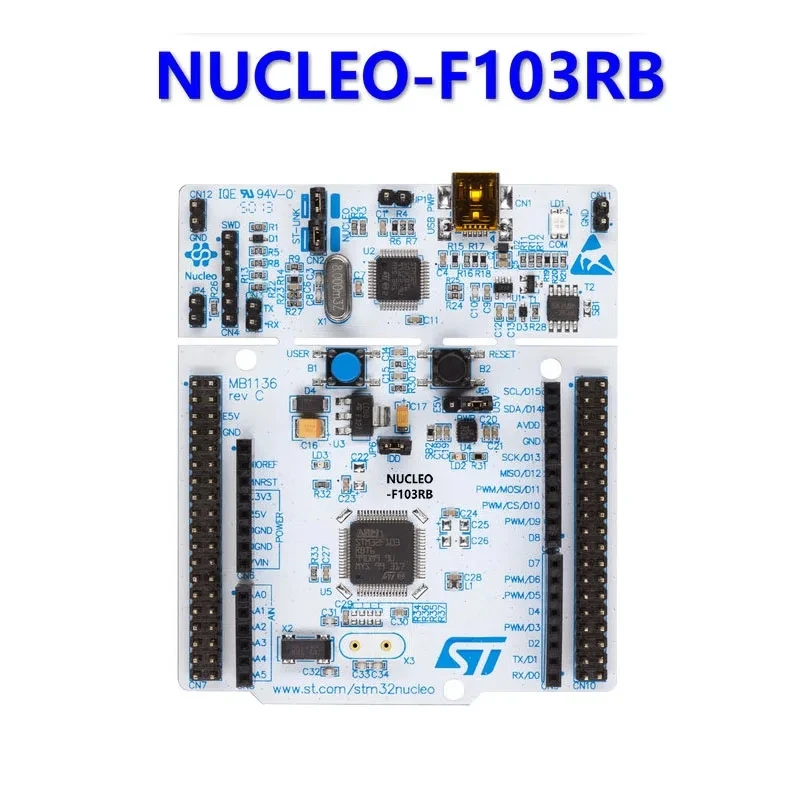 Imagem -04 - Original Genuíno Kit Arm Discovery com Placa de Desenvolvimento Mcu Nucleo-f411re Nucleo-f446re Nucleo-f401re Nucleo-f103rb st