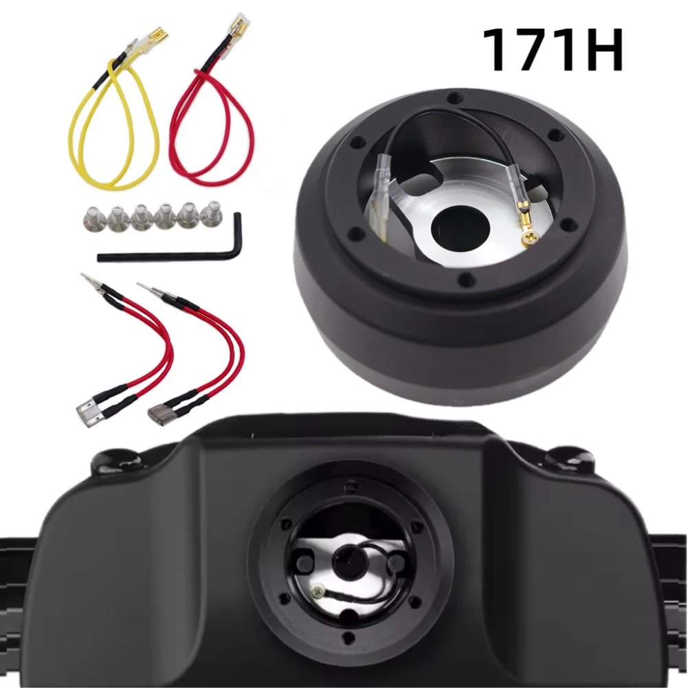 

171H Steering Wheel Hub Aluminum Alloy Adapter FOR JEEP FOR WRANGLER JK Automotive Modification Parts