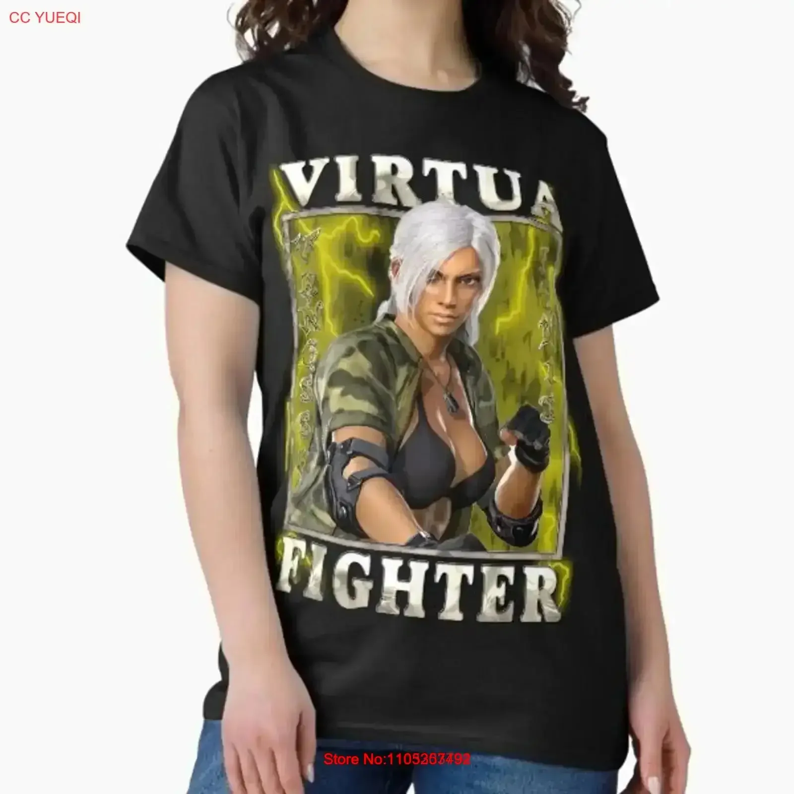 Virtua Fighter 5 ultimate showdown Security T Shirt Made in US AUS Size S 2XL vintage Washed Stretched Top For Everyday Wear